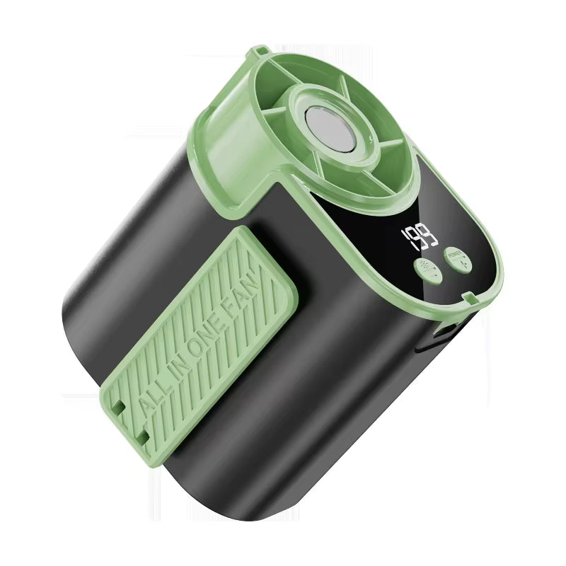 LED Display Waist Fan